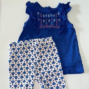 🛍Cute Little Girls Outfit size 6 months